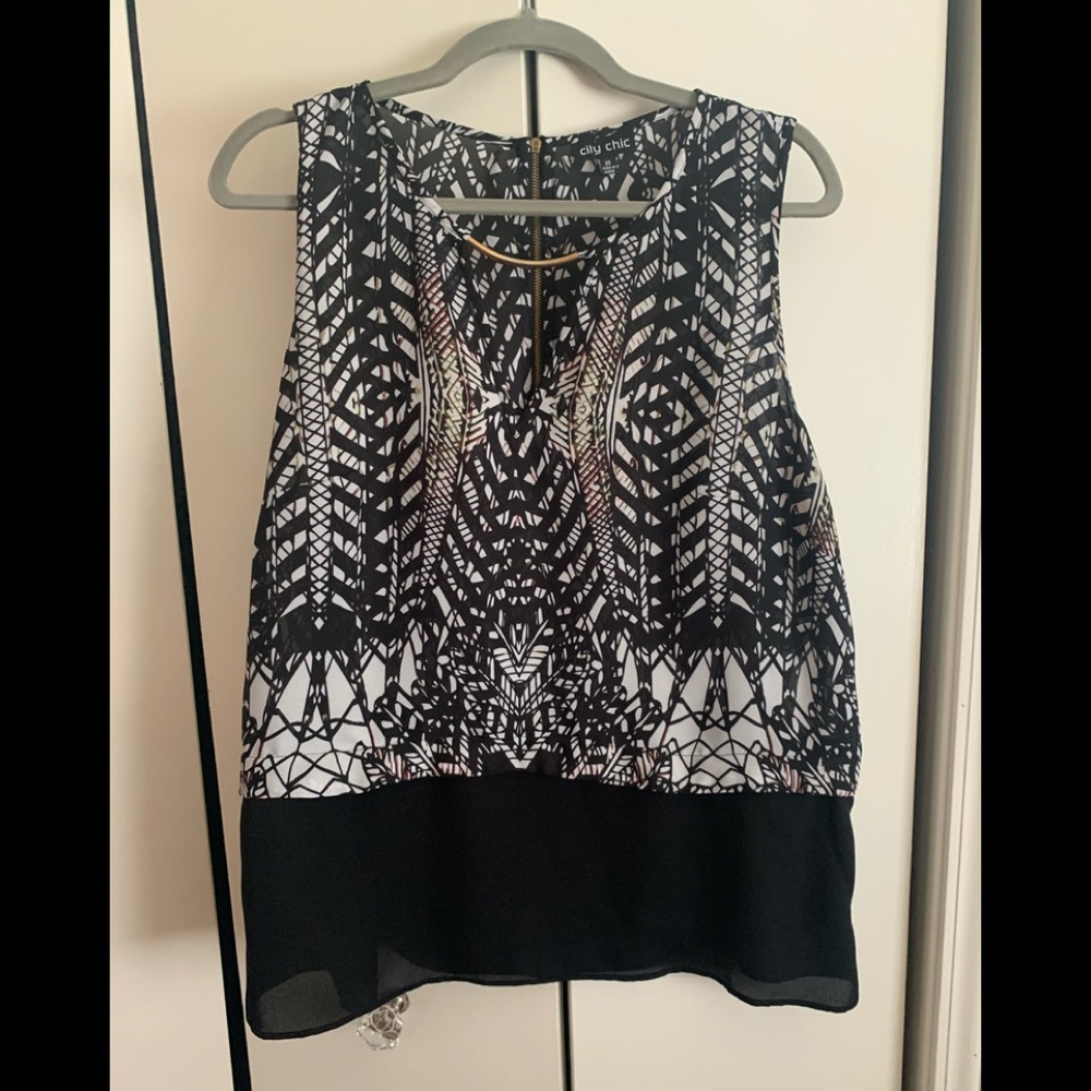 Sleeveless top